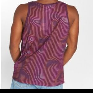 adidas warped stripes tank top